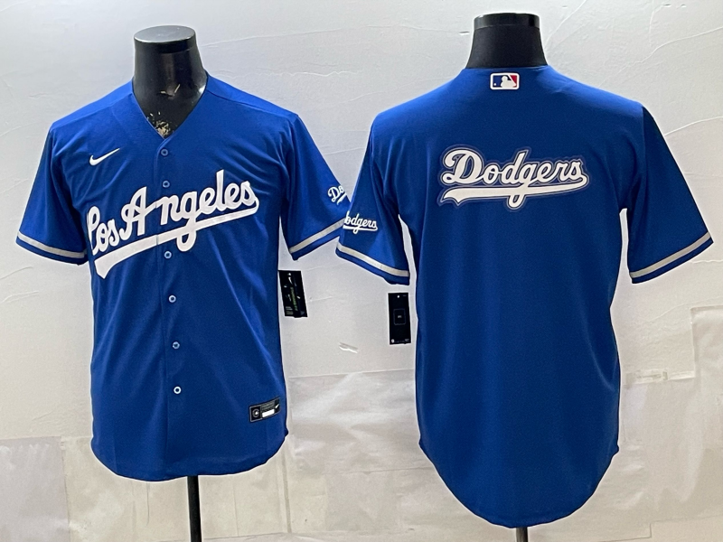 Men 2026 Los Angeles Dodgers blank blue Game Nike MLB Jersey 0401003